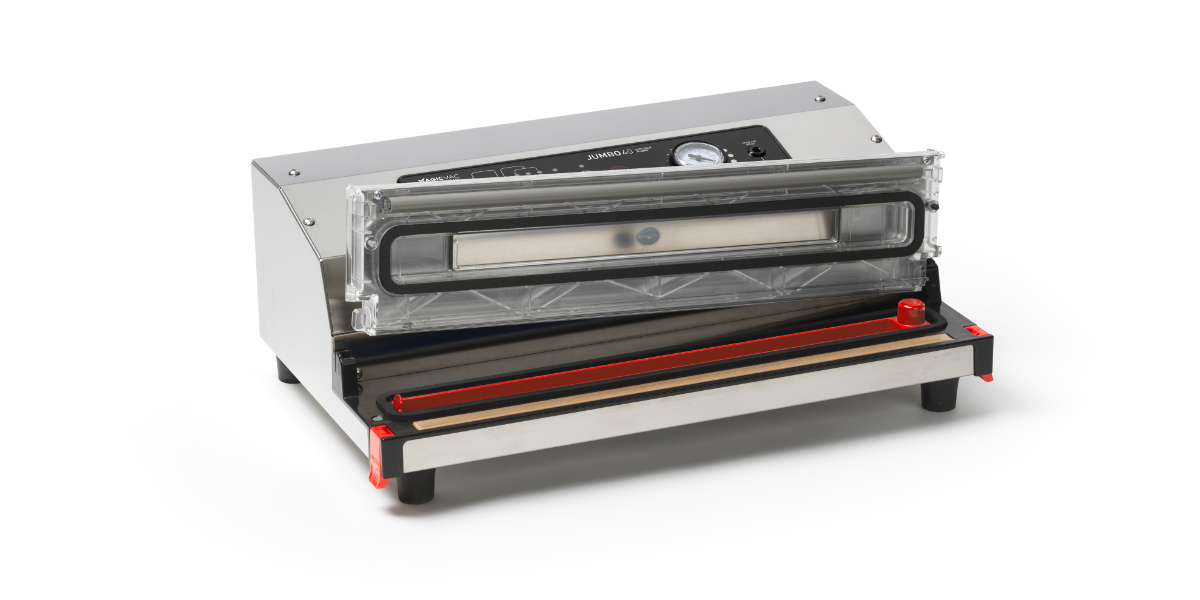 MAGIC VAC V706PK1 - Macchina sottovuoto Jumbo 40 INOX MAGIC VAC V706PK1 - Macchina sottovuoto Jumbo 40 INOX
