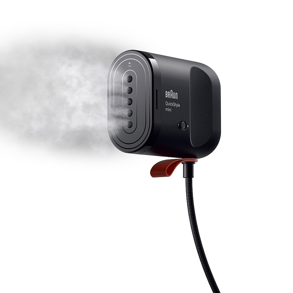 BRAUN GS1071BK - Stiratore Verticale Compatto Nero