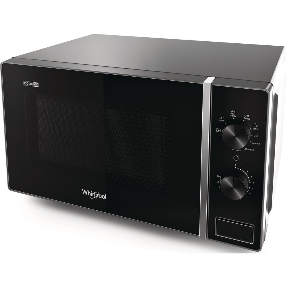 WHIRLPOOL MWP103SB - Mikrowelle 20L mit Grillfunktion WHIRLPOOL MWP103SB - Mikrowelle 20L mit Grillfunktion
