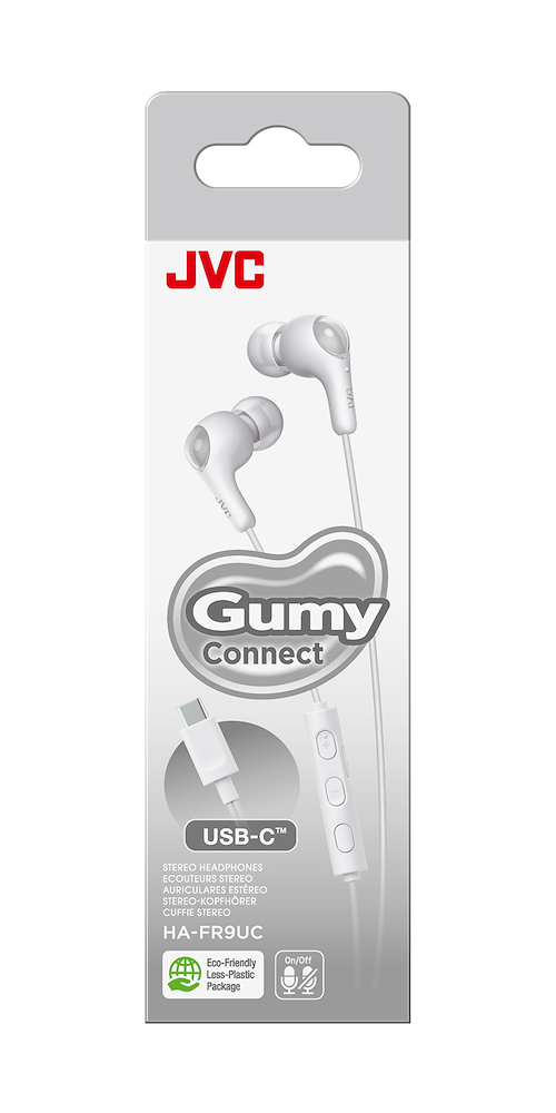 JVC HAFR9UCWU - Cuffie in ear  Gumy Connect
