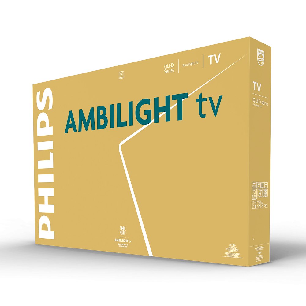 PHILIPS 43PQS8501 0761229 TV QLED 43"UHD 4K DVBT2/S2 SMART TITAN AMBILIGHT
