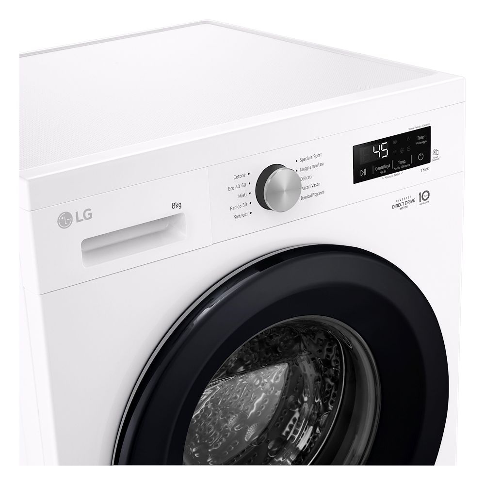 LG F4NX1008NWK - Lavatrice  Smart 8kg Classe A Wi-Fi