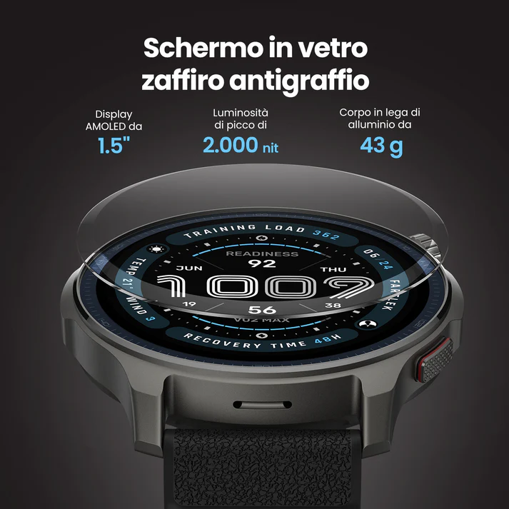 Amazfit BALANCE2BLACK - Smartwatch mit langer Akkulaufzeit Amazfit BALANCE2BLACK - Smartwatch mit langer Akkulaufzeit