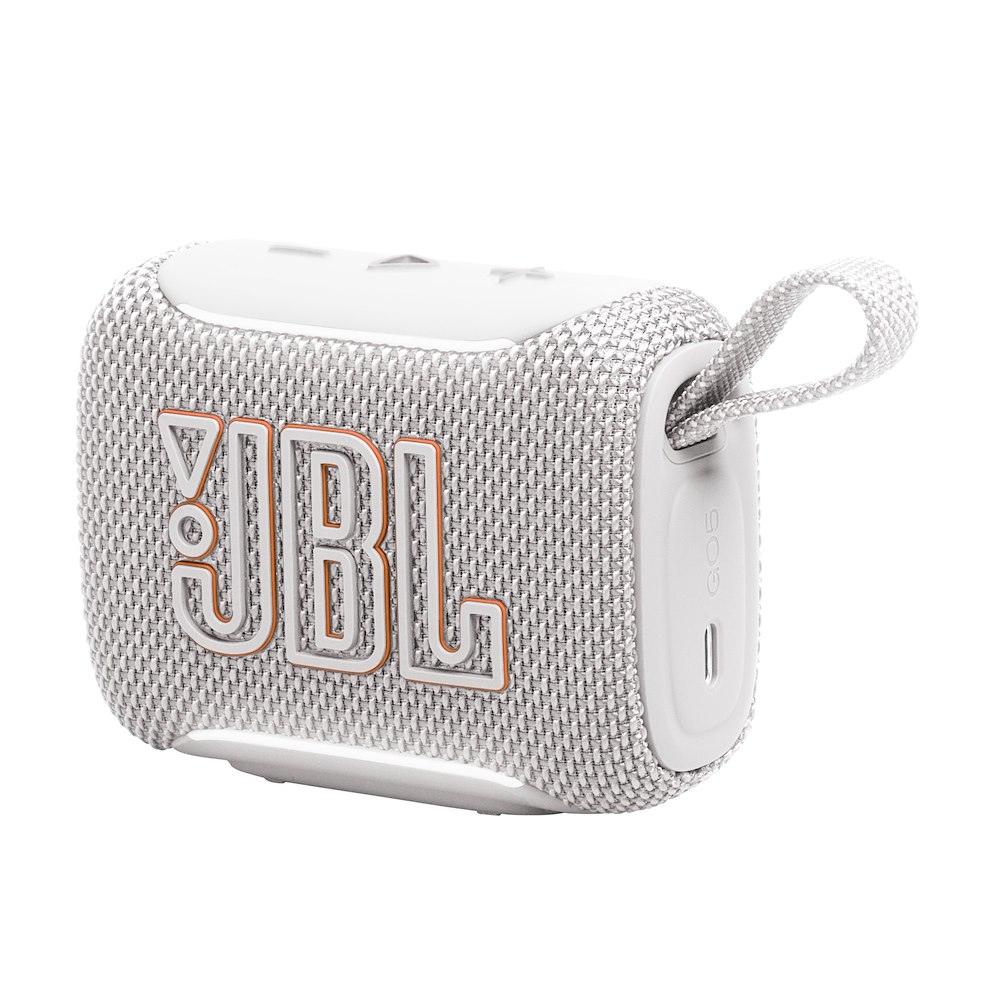 JBL JBLGO5WHT - Kompakter Mini Lautsprecher Weiß