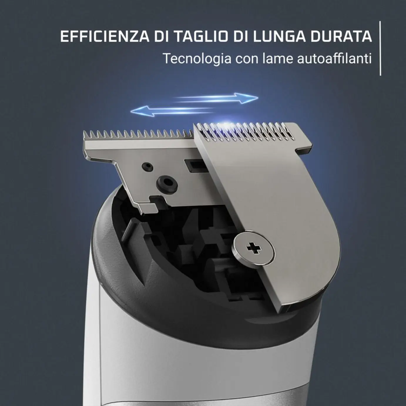 Rowenta TN8934 - Regolabarba multistyler 8-in-1 uomo
