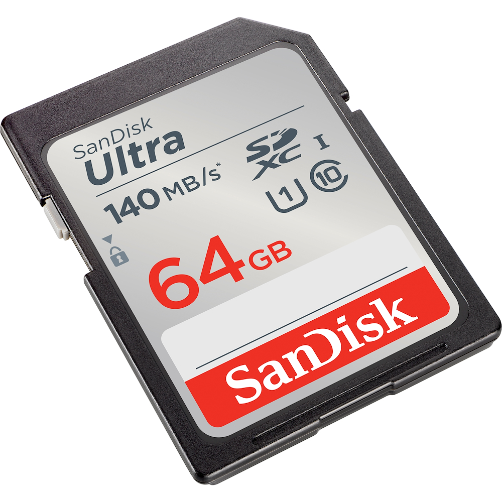 SANDISK SDSDUNB064GGN6IN - Sandisk 64GB SD-Karte Ultra