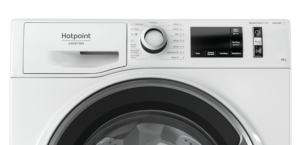 HOTPOINT-ARISTON NR748GWSAIT - Hotpoint Ariston 8kg Stand-Waschmaschine HOTPOINT-ARISTON NR748GWSAIT - Hotpoint Ariston 8kg Stand-Waschmaschine
