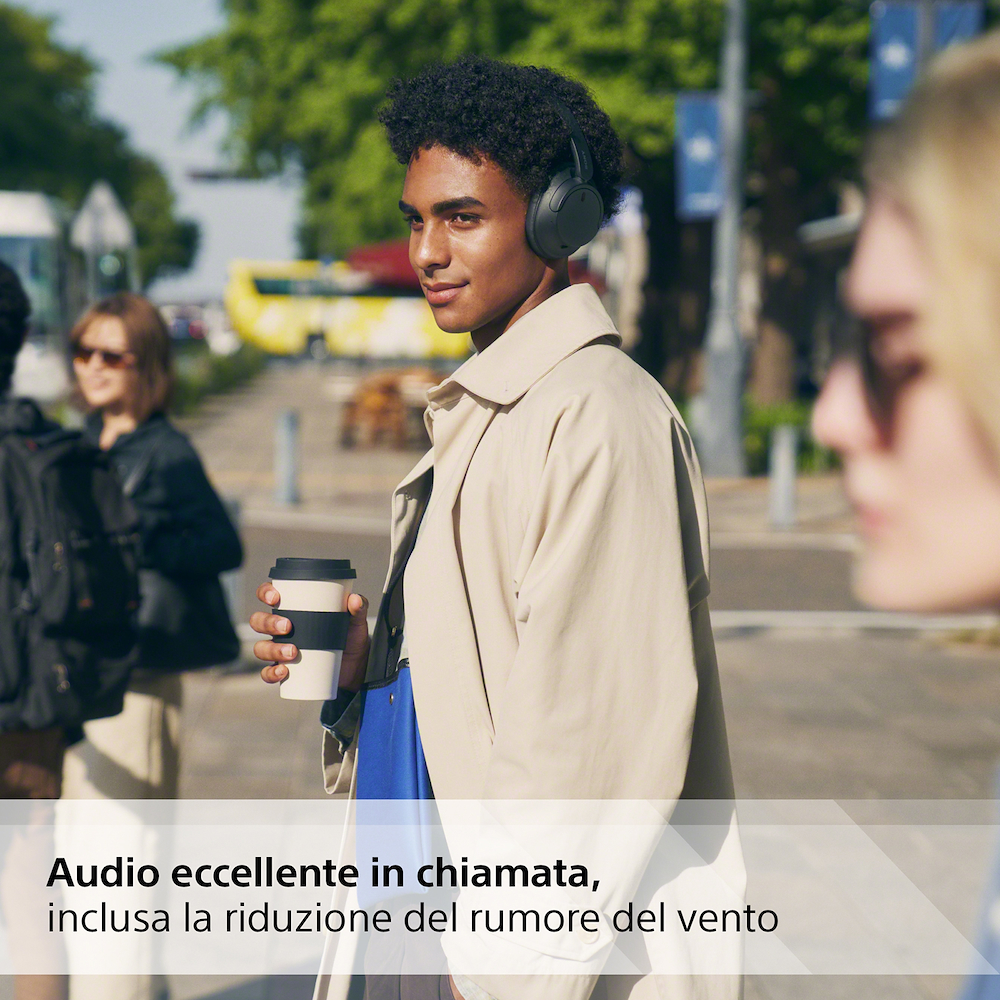 SONY WHCH720NB - Bluetooth Kopfhörer mit Geräuschunterdrückung Schwarz