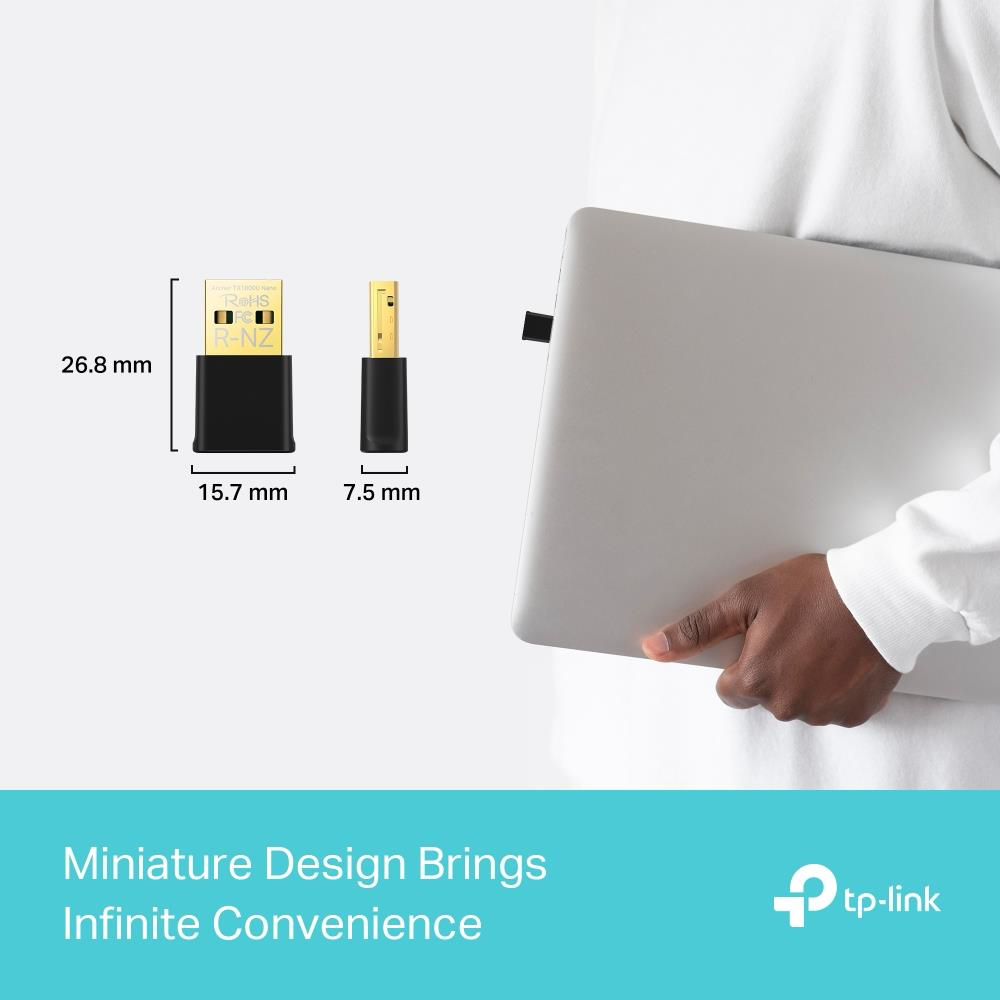 TP-LINK ARCHERTX1800UNANO - Nano USB Adapter Wi-Fi 6 AX1800 TP-LINK ARCHERTX1800UNANO - Nano USB Adapter Wi-Fi 6 AX1800