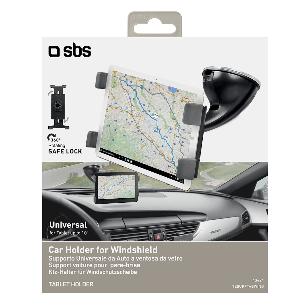 SBS TESUPPTABWIND - Supporto Universale Tablet da Auto
