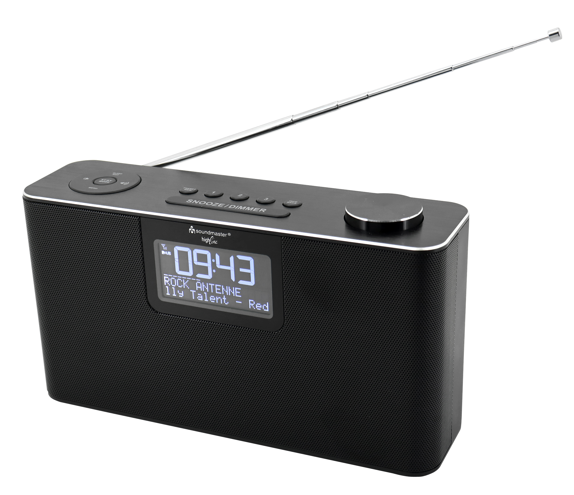 SOUNDMASTER AA41292 - DAB700SW – Radio portatile DAB+/FM con Bluetooth in Nero