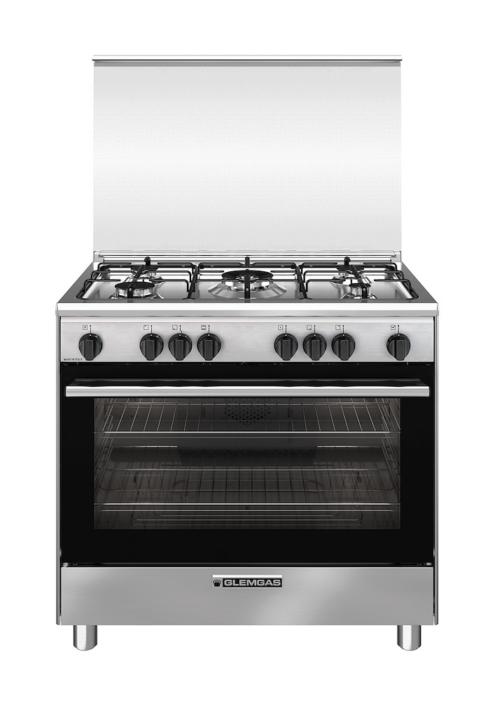 GLEM GAS DG96VI3 - 90CM Küchenherd mit Gas und Grill