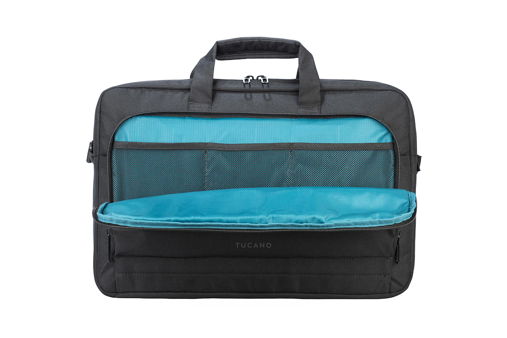 TUCANO BSTN17BK - Laptop-Tasche bis 17 Zoll kompakt