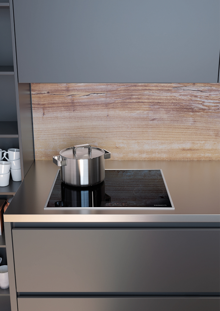 GLEM GAS GTH64TCIX2 - Piano Cottura Elettrico 60cm Nero