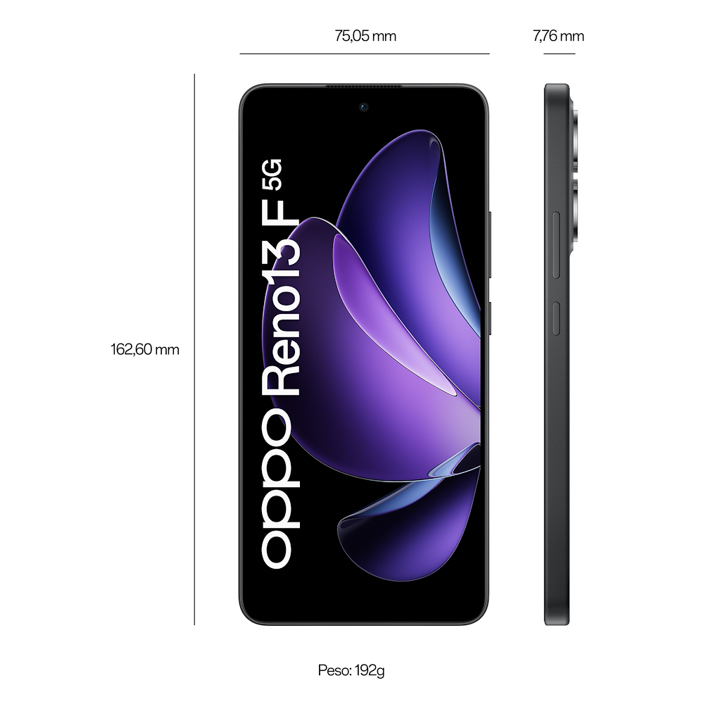 OPPO RENO13F5GGRAPHITEGREY - Reno 13F 5G Graphitgrau