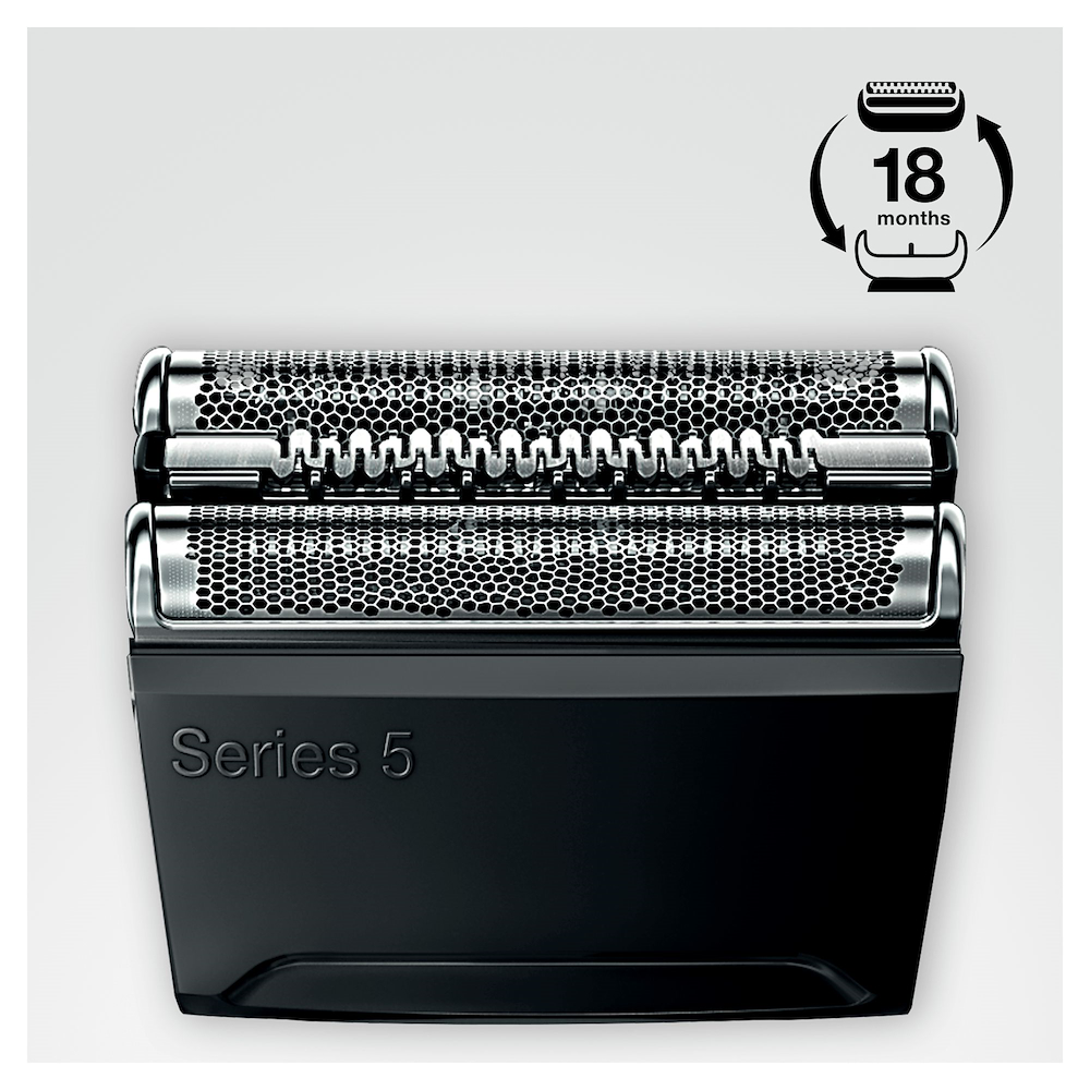 BRAUN COMBI52SSILVER - Testina di Ricambio Rasoio Braun 52S