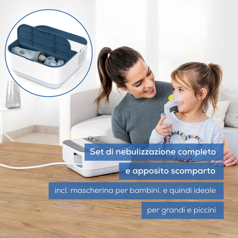 BEURER IH28PRO - Beurer IH 28 Pro Inalatore con doccia nasale