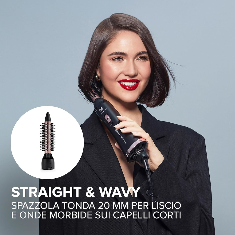 IMETEC 11886 - Modellatore capelli Bellissima 800W 3in1