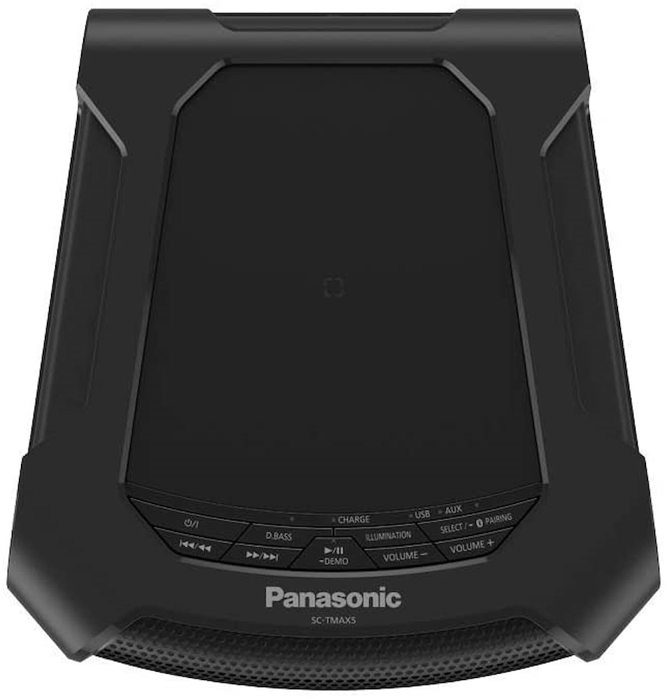 PANASONIC SCTMAX5EGK - Panasonic SC-TMAX5EG-K Bluetooth Party-Lautsprecher