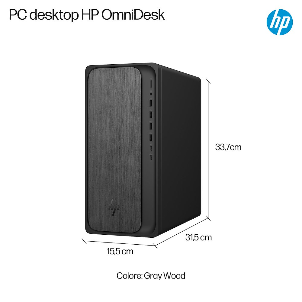 HP DW0P0EA - Desktop-PC mit Ryzen 5
