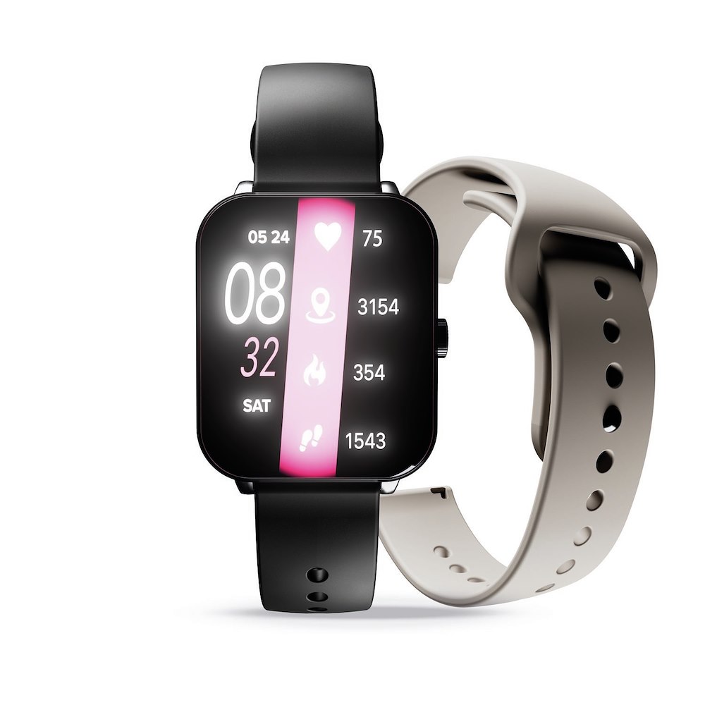 CELLULAR LINE BTIONWATCHPROSK 0704391 SMART WATCH QUADRATO BT NERO