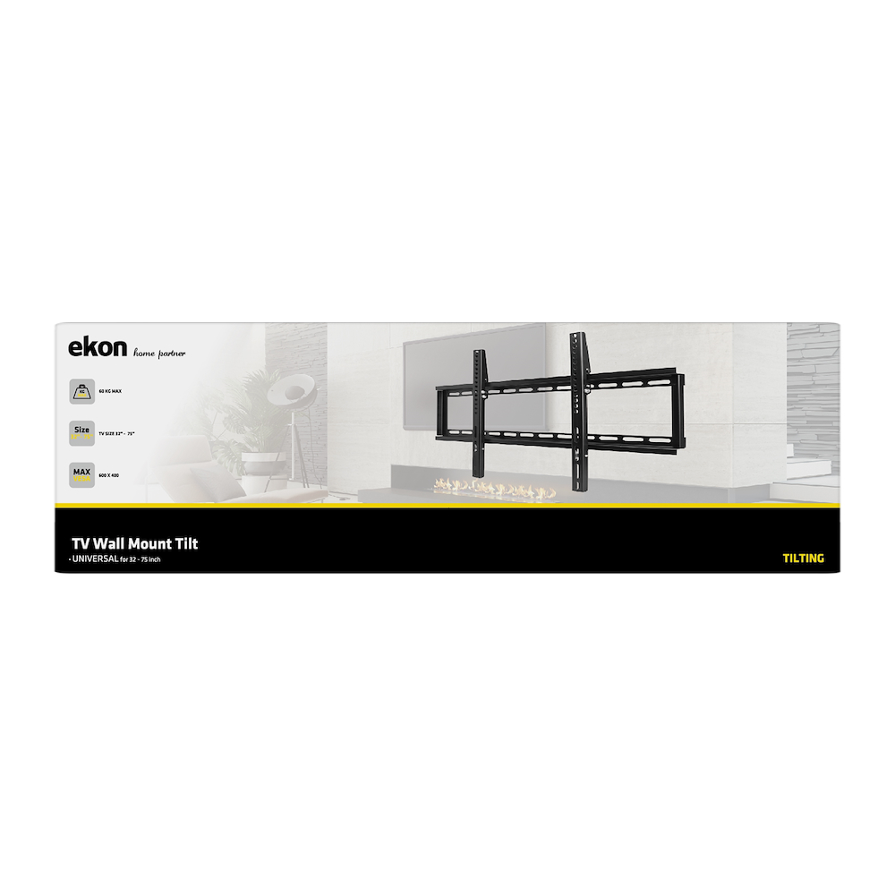 EKON ECTVTIL75INCH60KG - Neigbarer TV Halter für 32''-75''
