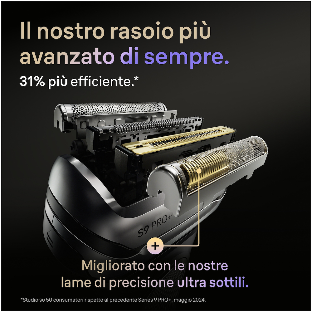 BRAUN 9667CC - Elektrorasierer Silber