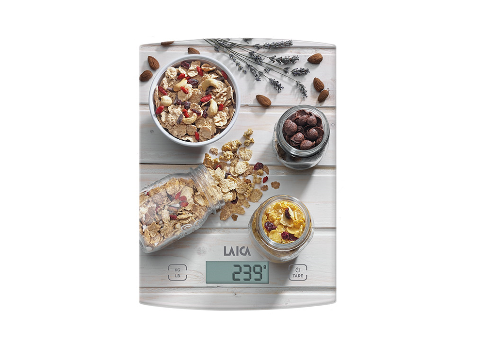 LAICA KS1034 - KS1034 0557777 BIL.CUCINA 5KG/1GR LCD VETRO TEMfürATO