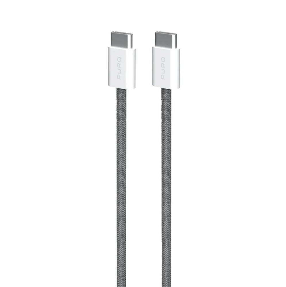 PURO PUCCCFABK415MTDKGREY - Cavo Tessuto USB-C 1.5M