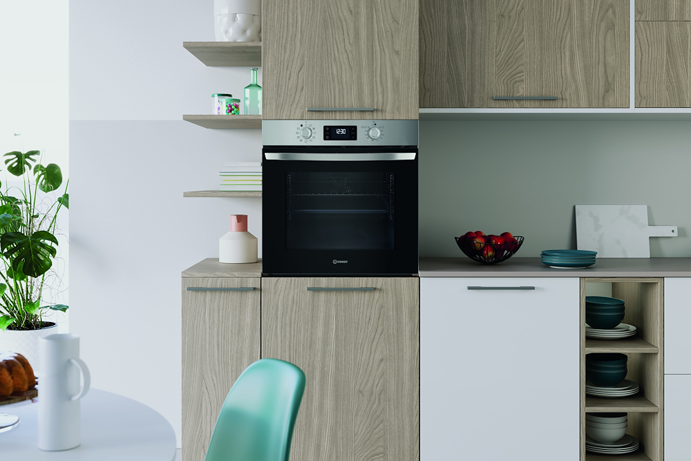 INDESIT IO278PX - Multifunktionsofen Inox 11 Funktionen