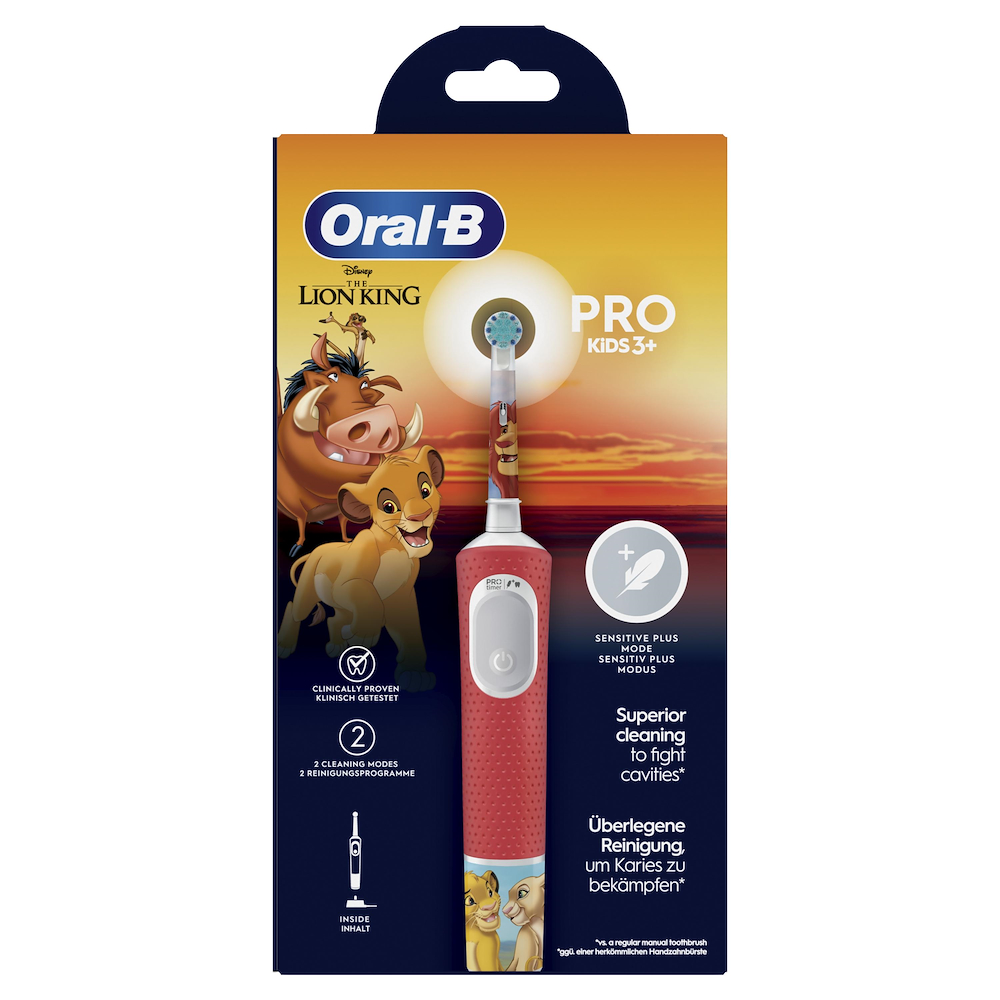 ORAL-B PROKIDSTHELIONKING - Spazzolino elettrico Lion King