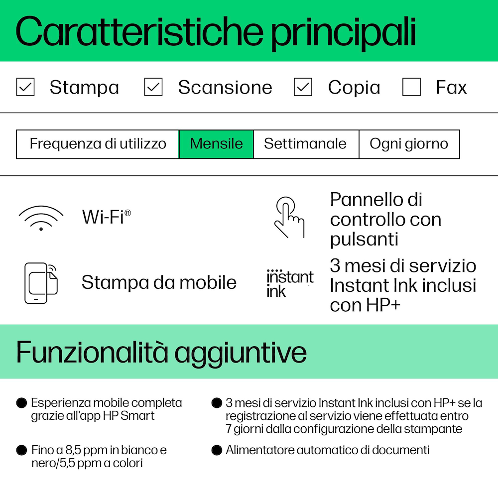 HP 60K29B - DeskJet 4222E All-in-One Drucker