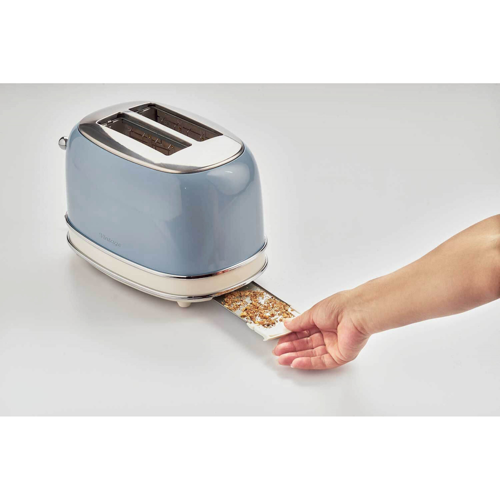 ARIETE 155CELESTE - Vintage Toaster für 2 Scheiben
