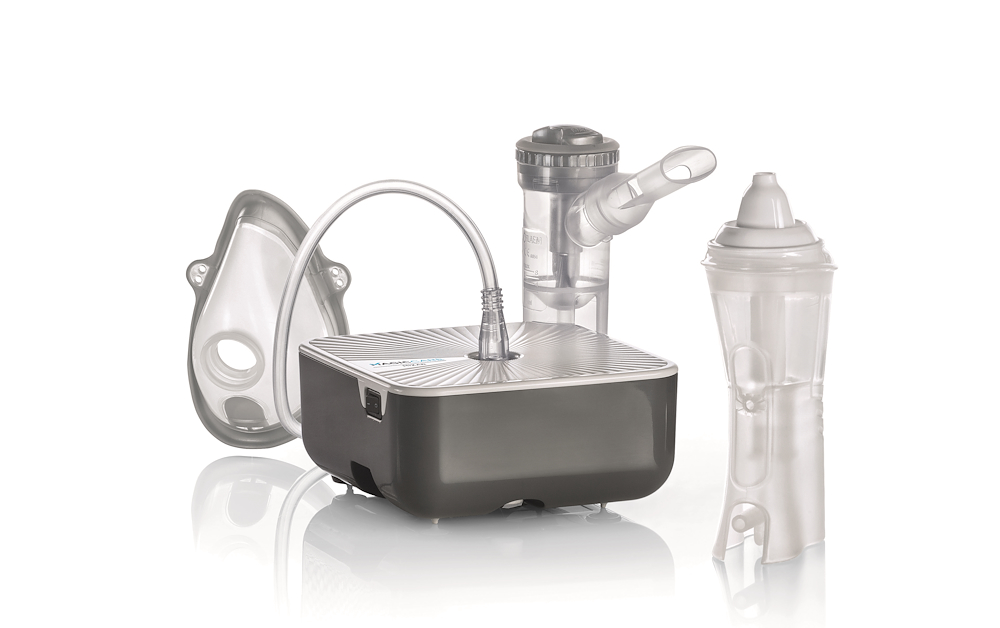 FLAEM MI00P00 - MAGIC CARE MIZAR Kolben-Aerosolgerät mit Nasendusche