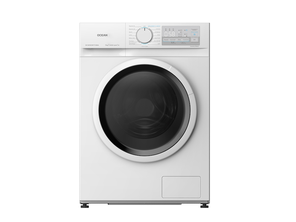 OCEAN OCWN09F714BA - Waschmaschine Ocean 7kg A, 1400 U/min, Dampf