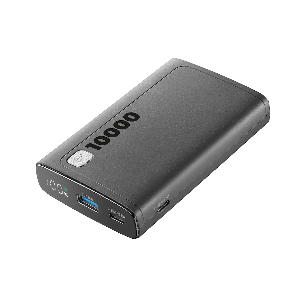 CELLULAR LINE PBDISPL01PD10000K - Power Bank Portatile 10000mAh