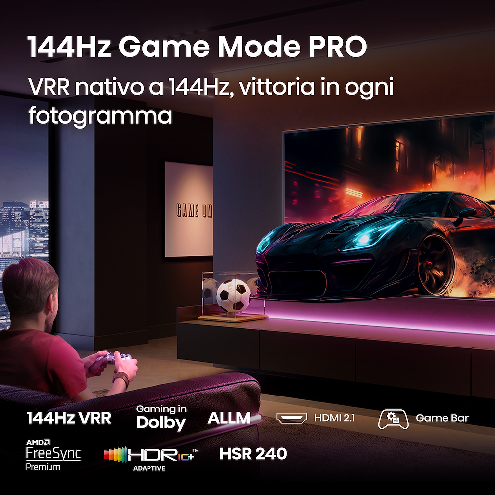 HISENSE 100E7QPRO - TV QLED 100" Ultra HD
