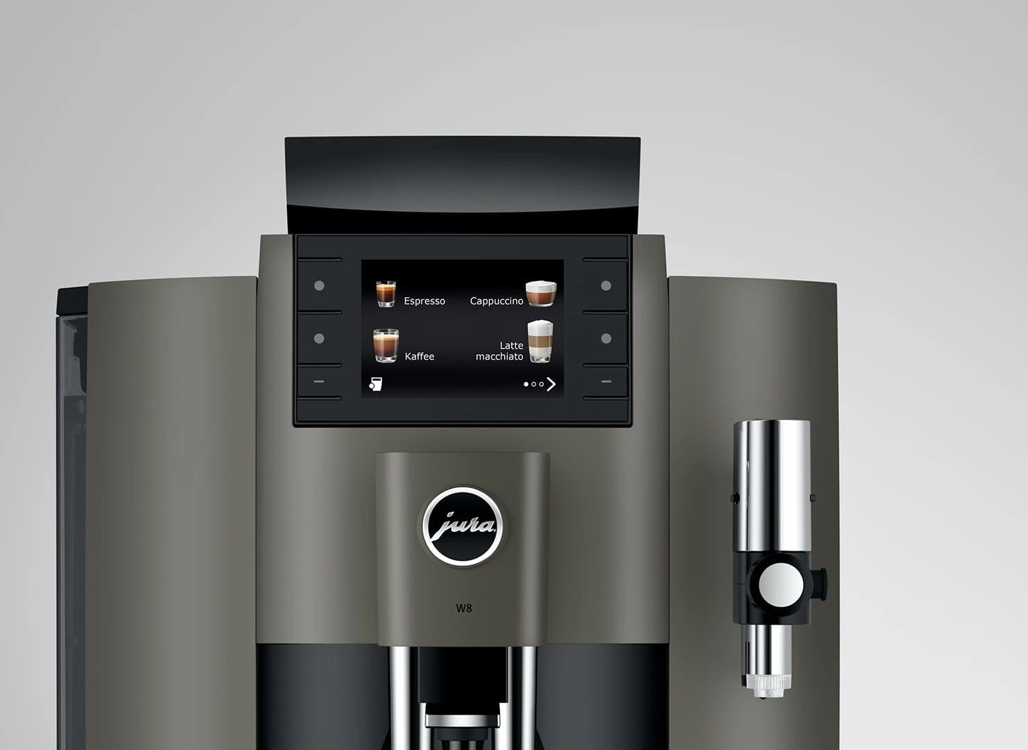 JURA 15550 - W8 Dark Inox macchina da caffè automatica