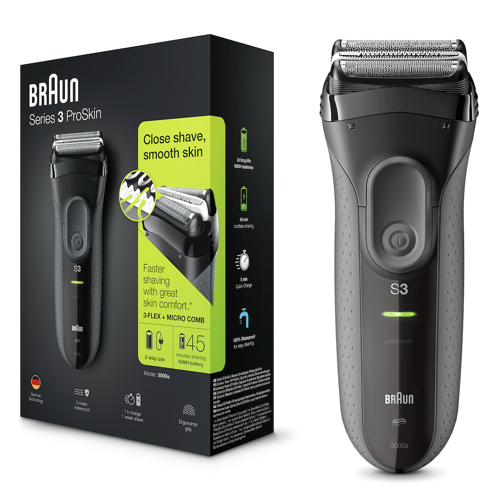 BRAUN 3000 - Braun Series 3 3000BT Elektrorasierer und Barttrimmer