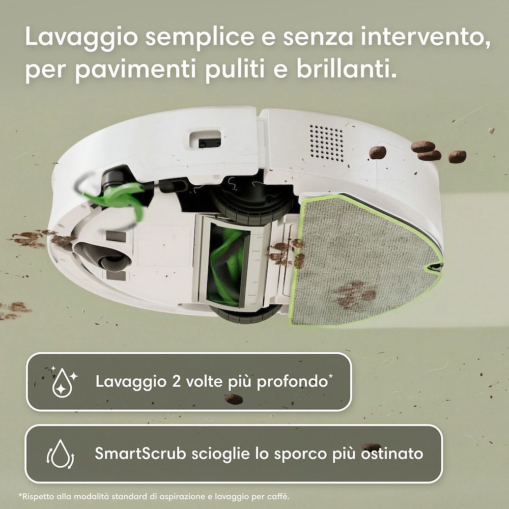 IROBOT ROOMBA 115 - Robot Aspirapolvere e Lavapavimenti