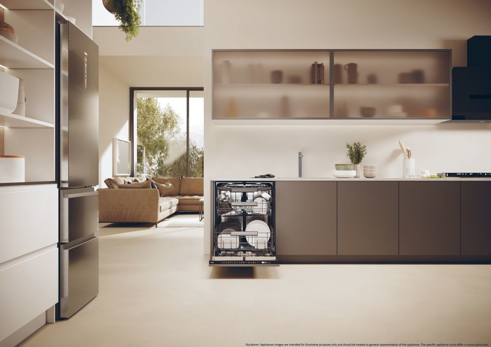 HAIER XI4A4M4PB - Haier 14 Besteck Integrierte Geschirrspüler