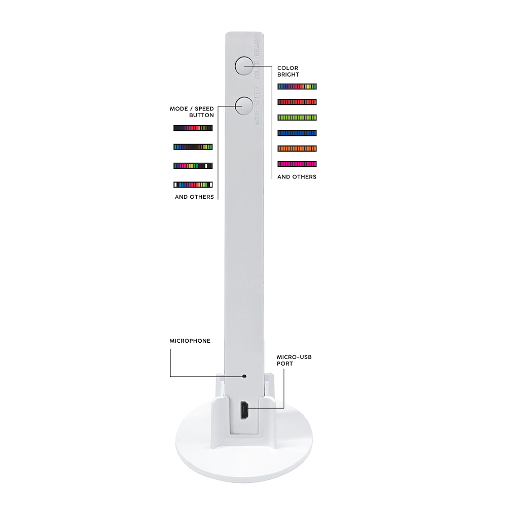 SBS MHRGBLIGHW - RGB LED Leiste für Gaming