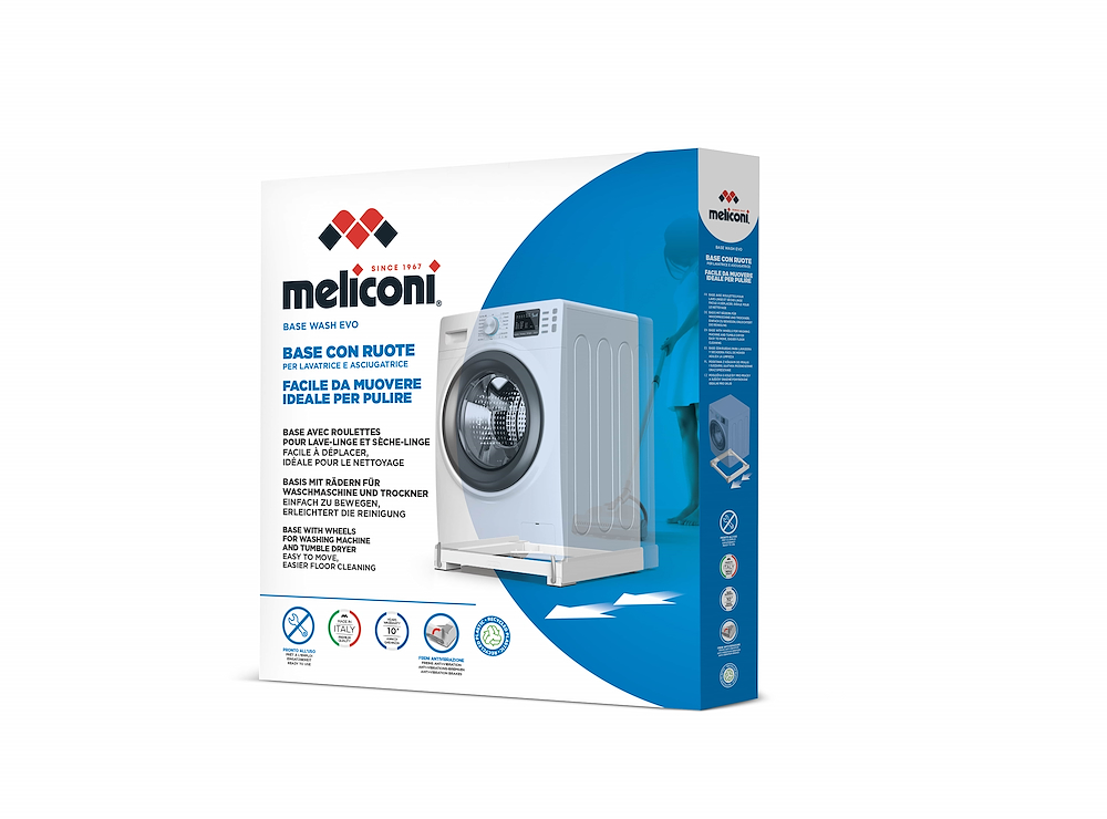MELICONI 656146 - Base per lavatrice Wash Evo