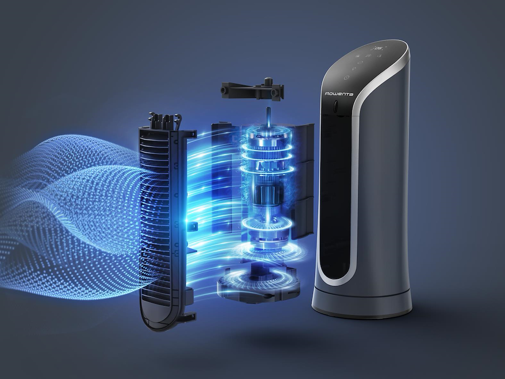 ROWENTA VU6220 - Mini Turmventilator Eole Compact