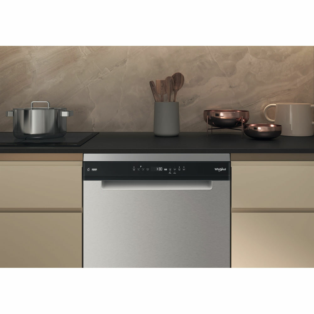 WHIRLPOOL W7FHP43X - Freistehende Geschirrspülmaschine Whirlpool WHIRLPOOL W7FHP43X - Freistehende Geschirrspülmaschine Whirlpool