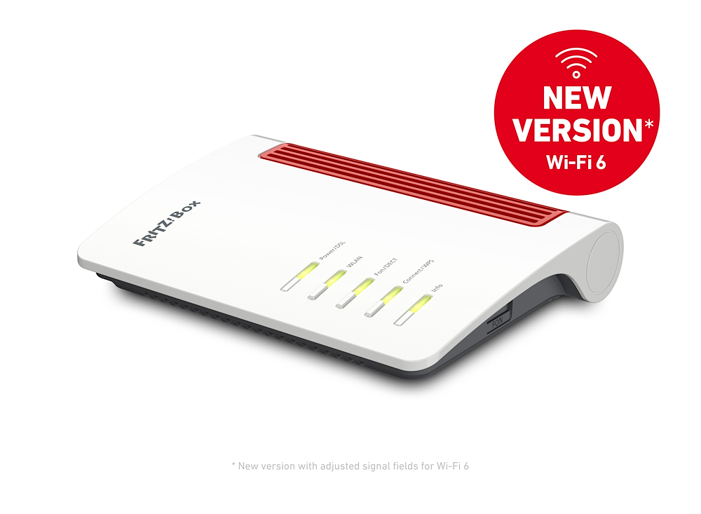 FRITZ! 20002944 - BOX 7530 AX Modem Router Wi-Fi 6
