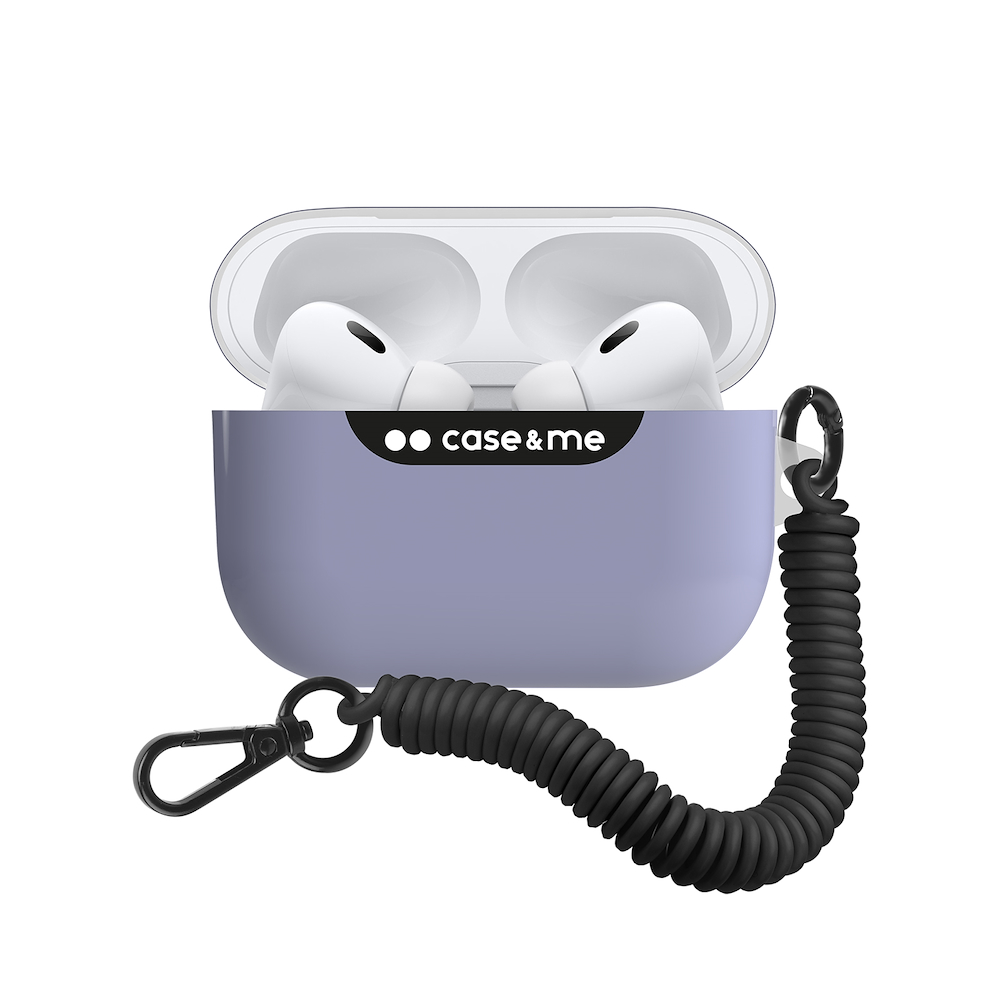 CASE&ME CMAPPRO2CASEL - Hülle für AirPods Pro2 Lavendel