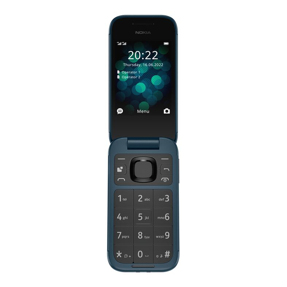 NOKIA 2660DSBLUE - 2660 Flip Handy in Blau
