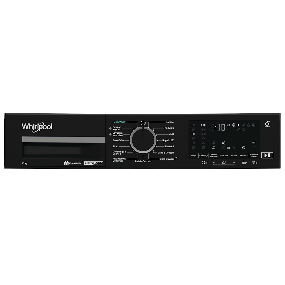 WHIRLPOOL WPM07WADSIT - Waschmaschine WPM 10kg mit WiFi-Funktion WHIRLPOOL WPM07WADSIT - Waschmaschine WPM 10kg mit WiFi-Funktion