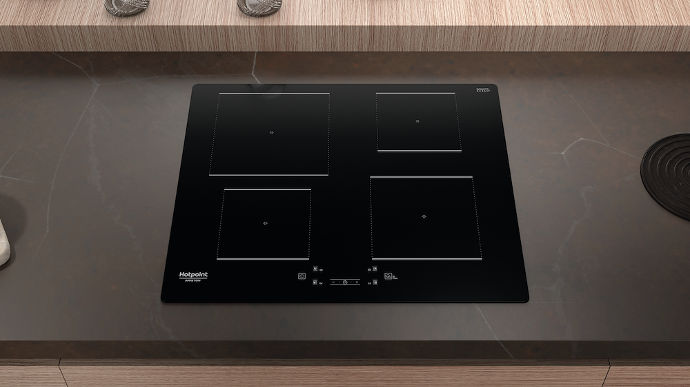 HOTPOINT-ARISTON HQ5660SNE - Induktionskochfeld 60 cm schwarz mit Touch